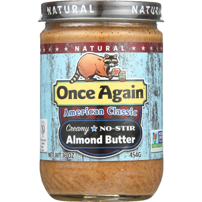 American Classic Almond Butter Creamy No Stir, 16 oz