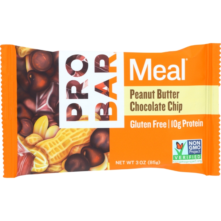 Meal Bar Peanut Butter Chocolate Chip, 3 oz