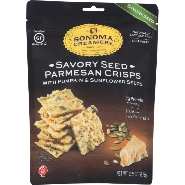 Savory Seed Cheese Crisps, 2.25 oz