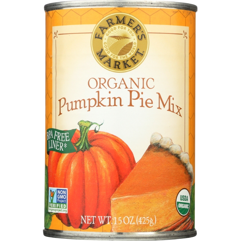 Organic Pumpkin Pie Mix, 15 oz