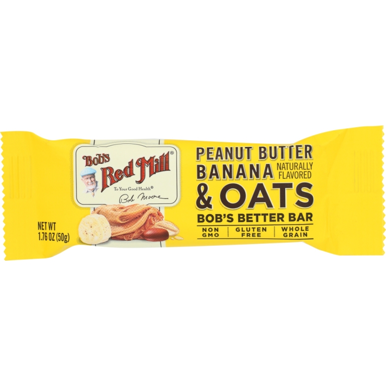 Peanut Butter Banana & Oats Bob's Better Bar, 1.76 oz