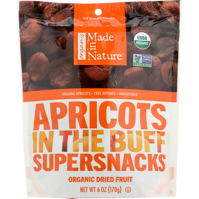 Organic Tree Ripened Apricots, 6 oz