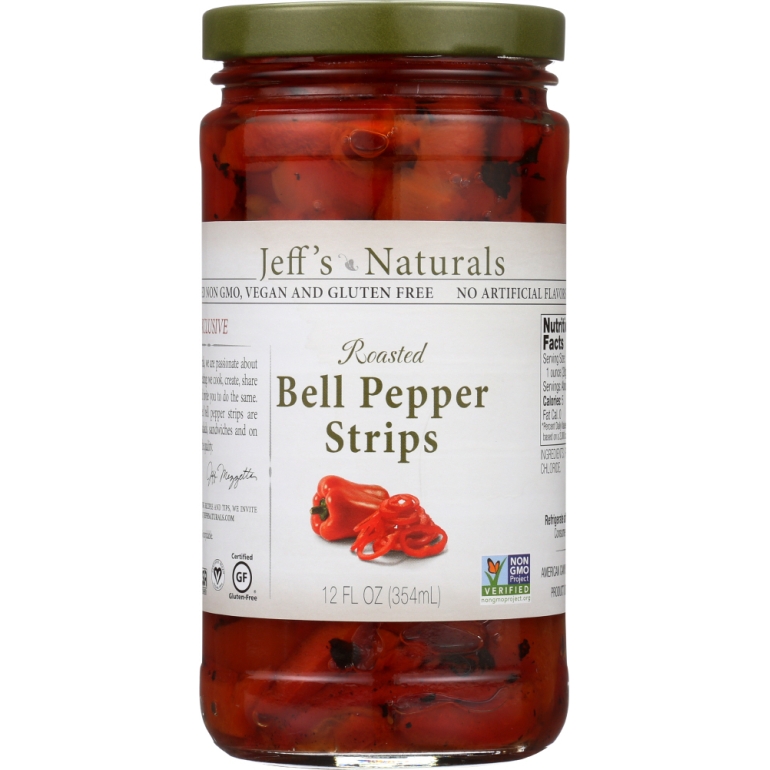 Roasted Bell Pepper Strips, 12 oz