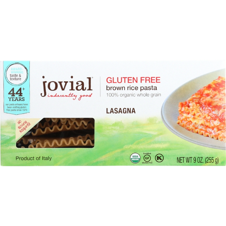 Organic Gluten Free Brown Rice Pasta Lasagna, 9 oz