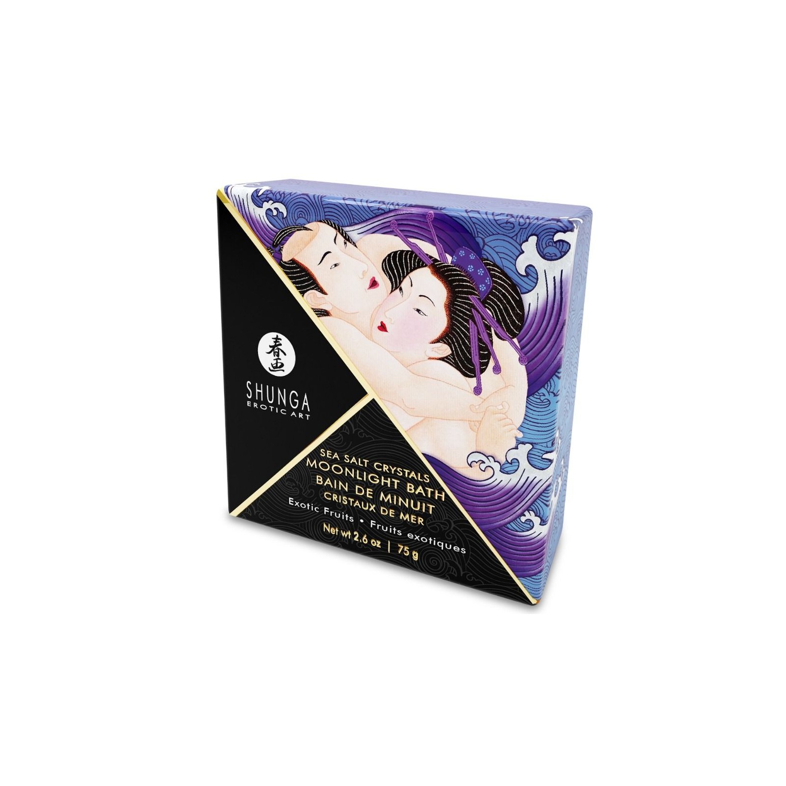 Shunga - Sales De Baño Aromatizadas Exotic Purple 75 Gr Shunga - Sales De Baño Aromatizadas Exotic Purple 75 Gr