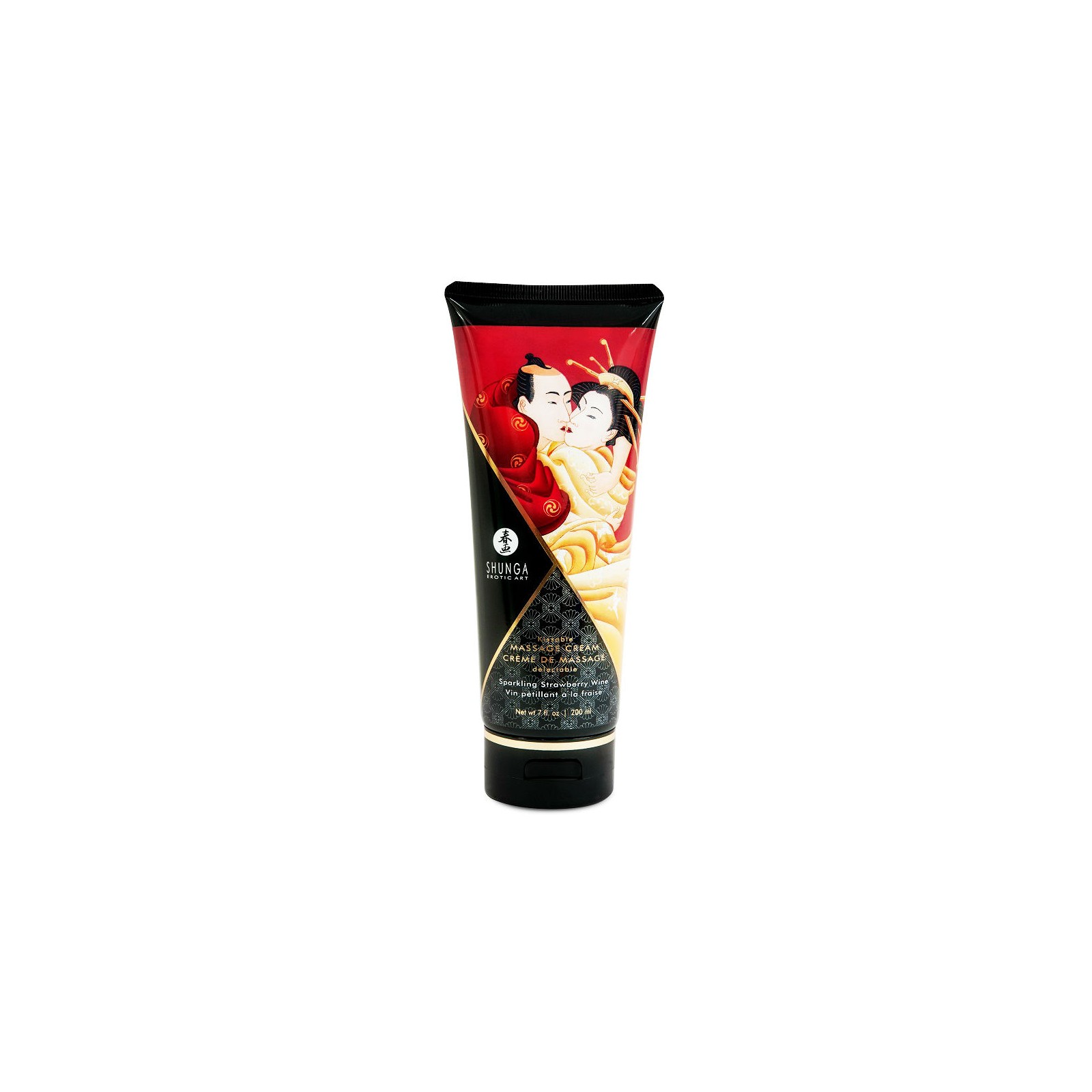 Shunga - Crema de Masaje Fresas y Cava 200ml Shunga - Crema de Masaje Fresas y Cava 200ml