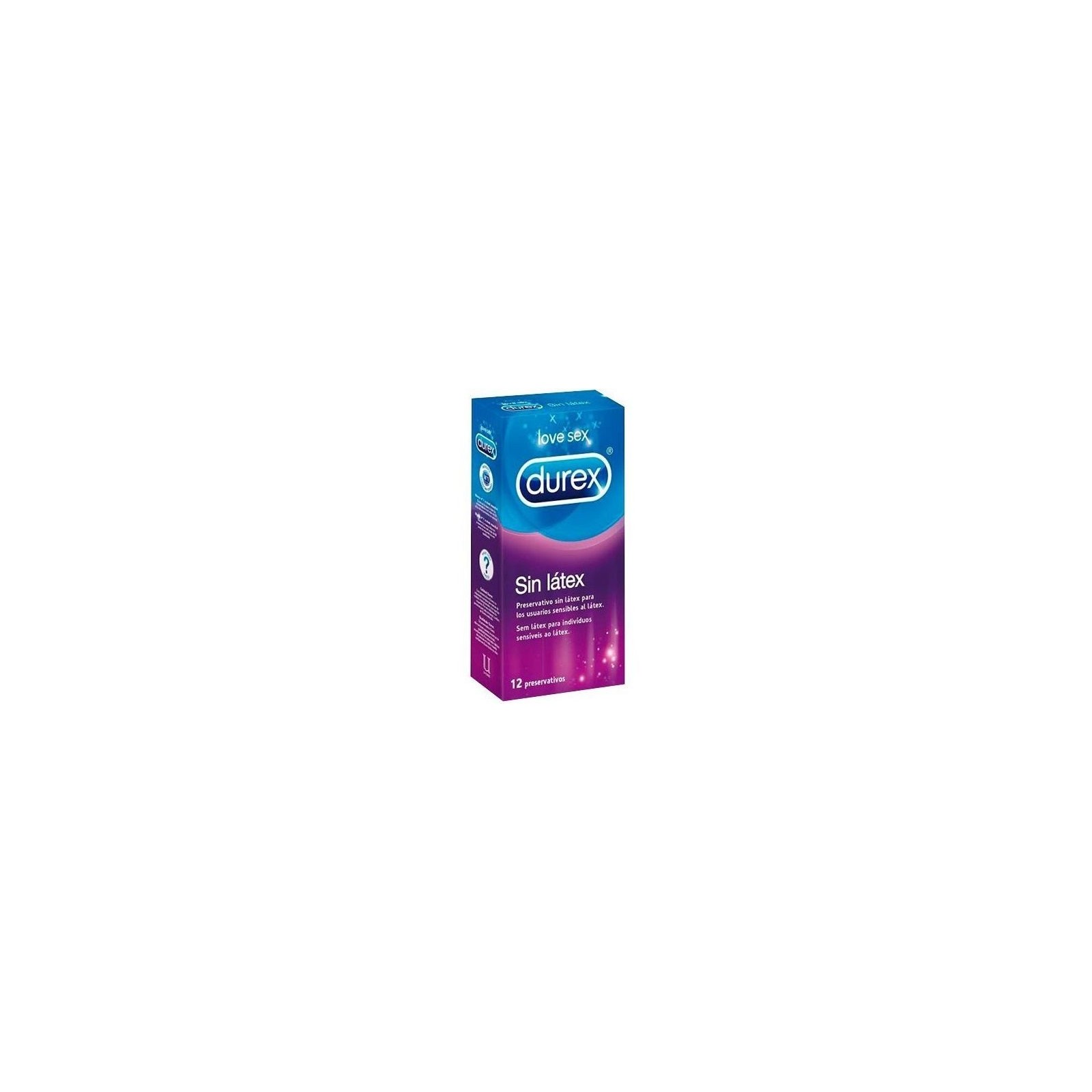 Durex - Preservativos Sin Latex 12 Unidades Durex - Preservativos Sin Latex 12 Unidades