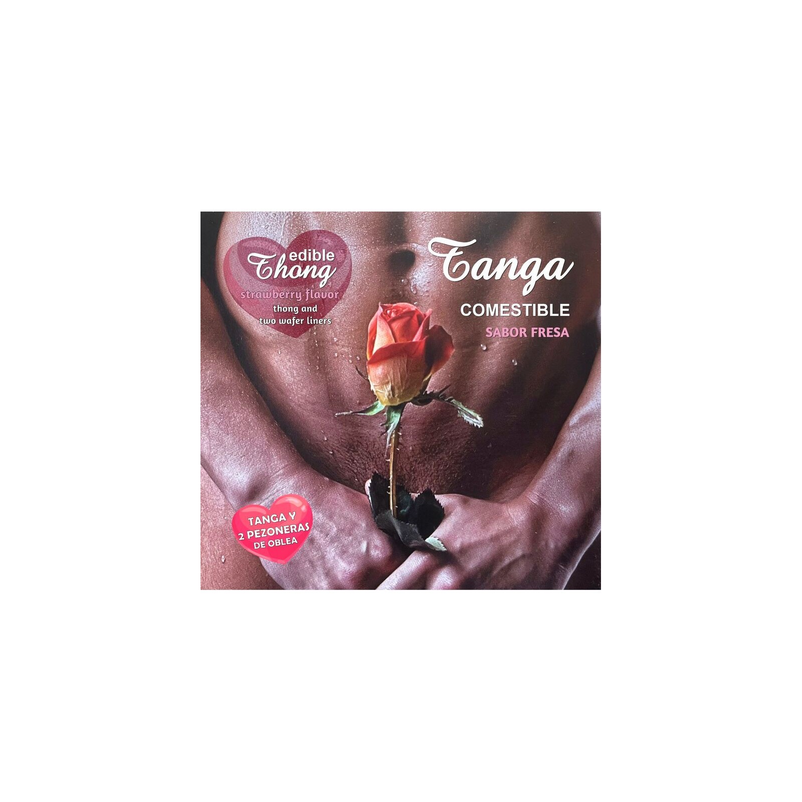 Tanga Sabor Fresa para Seducción Dulce Tanga Sabor Fresa para Seducción Dulce