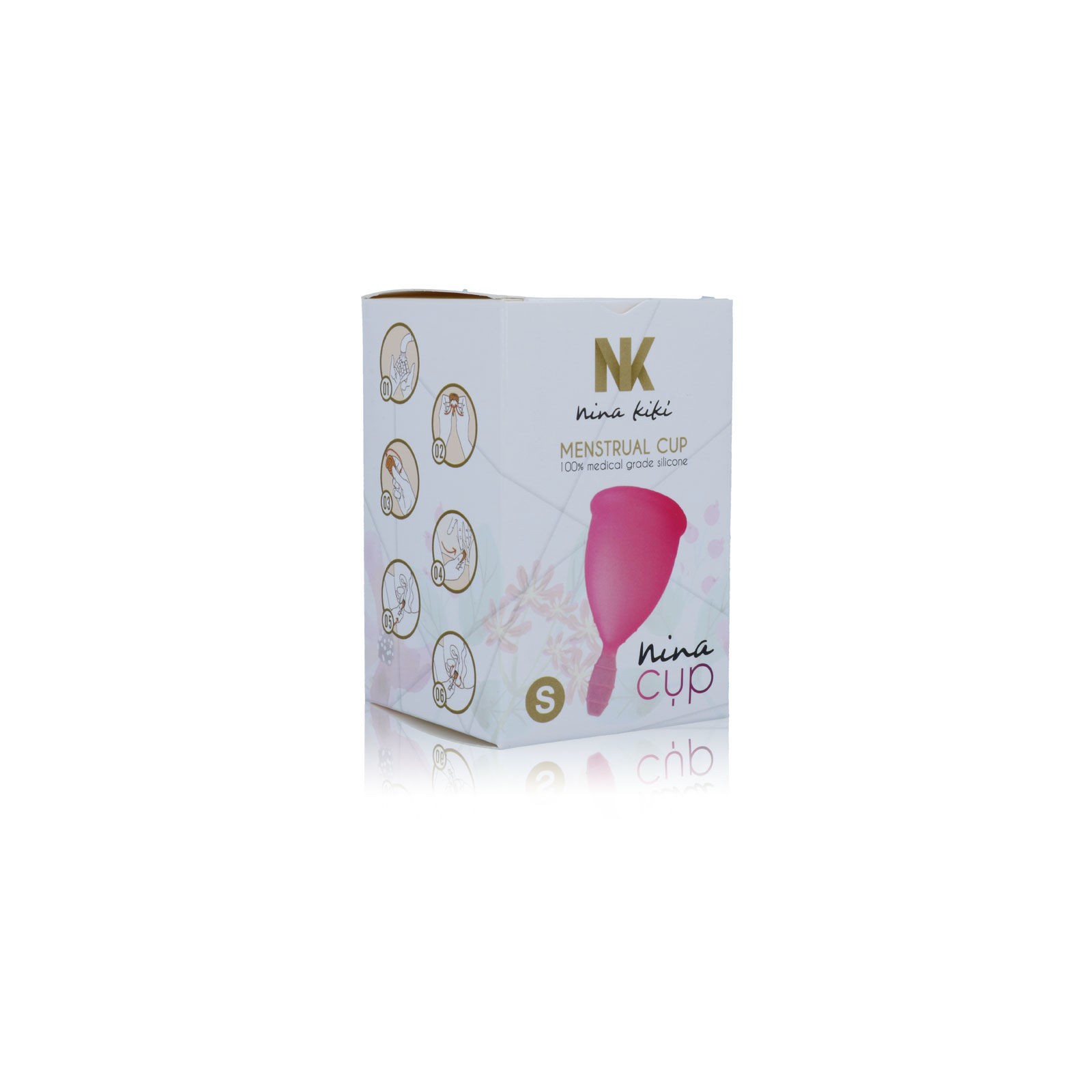 Copa Menstrual Rosa - Talla S Copa Menstrual Rosa - Talla S