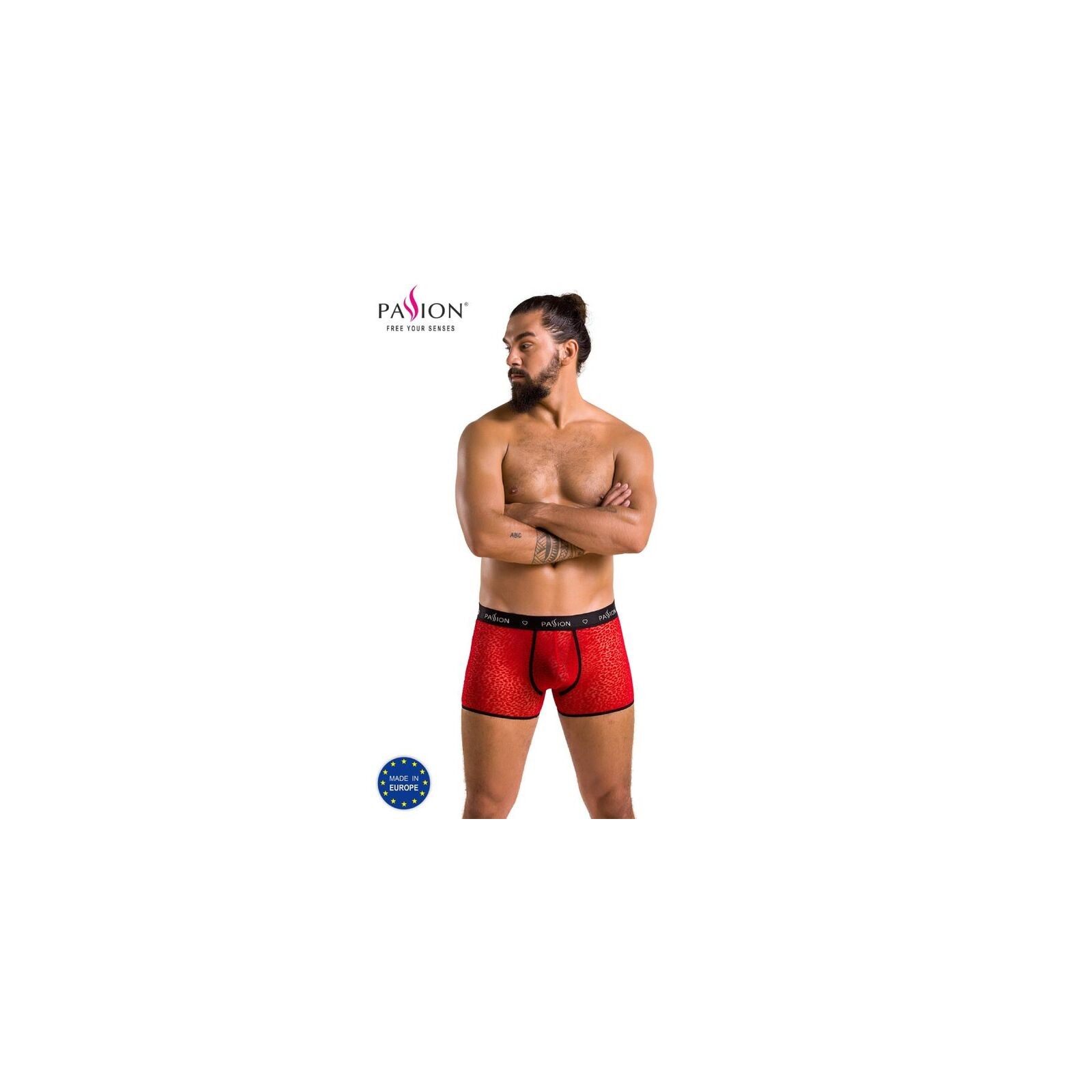 Short Parker Rojo Passion L/XL Short Parker Rojo Passion L/XL