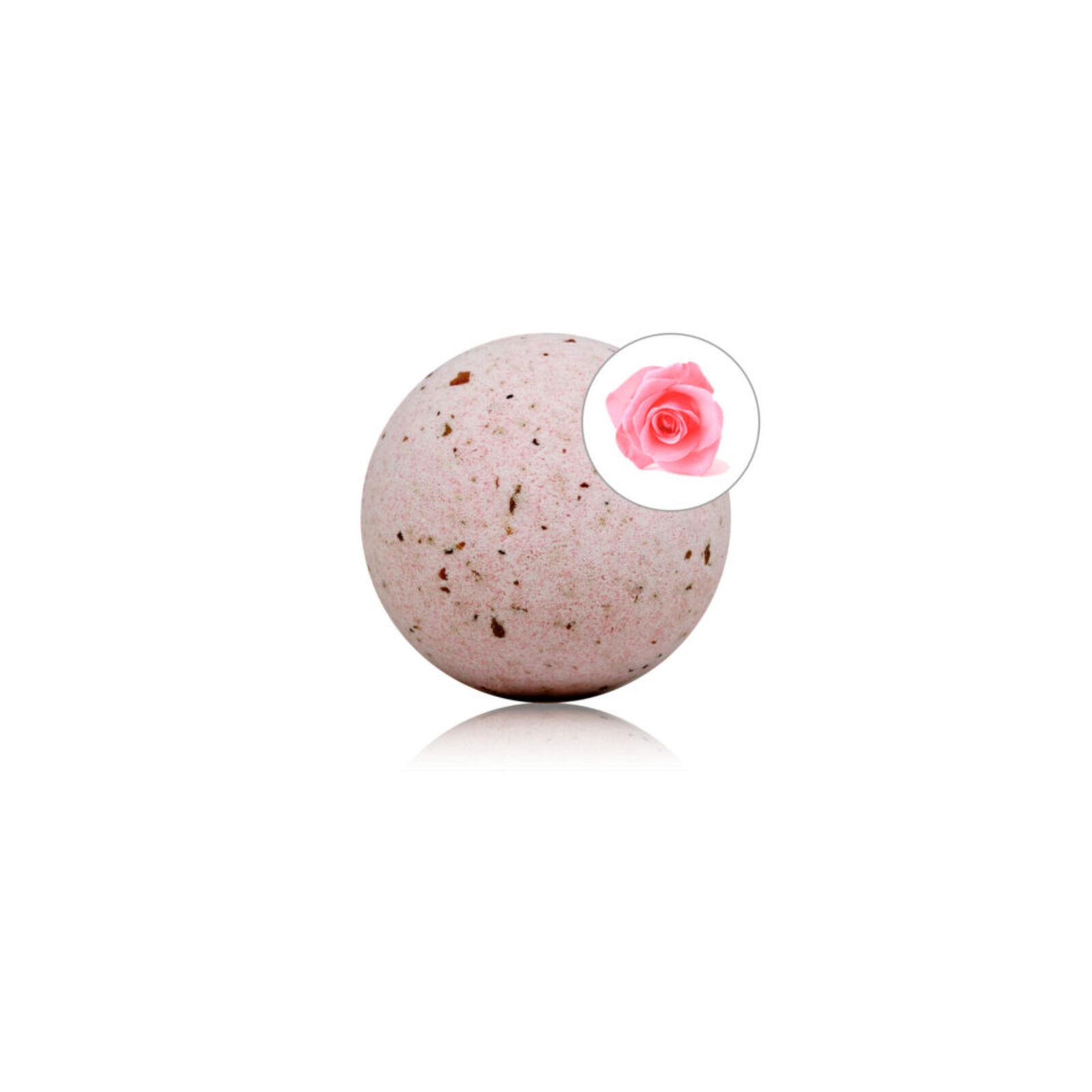 Bomba De Baño Con Aroma Rosas Y Pétalos De Rosa Bomba De Baño Con Aroma Rosas Y Pétalos De Rosa