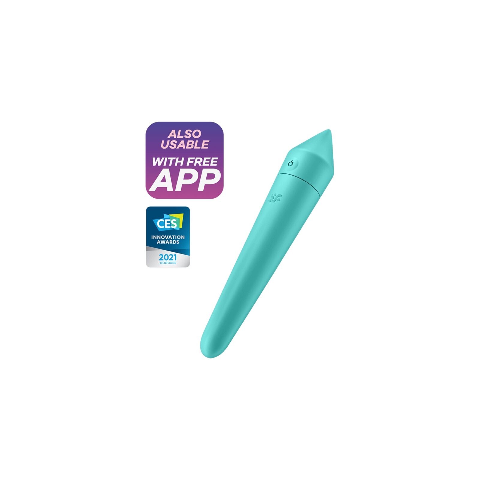 Bala Vibradora Turquesa Satisfyer Ultra Power Bullet 8 - Vibración Clitoriana Intensa Bala Vibradora Turquesa Satisfyer Ultra Power Bullet 8 - Vibración Clitoriana Intensa