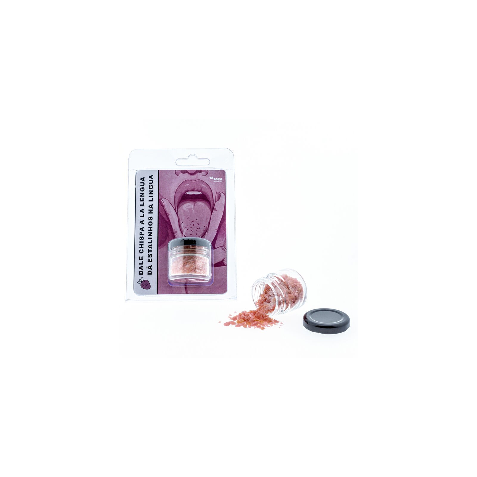 Dale Chispa A La Lengua! Besos Mágicos Fresa para Adultos Dale Chispa A La Lengua! Besos Mágicos Fresa para Adultos