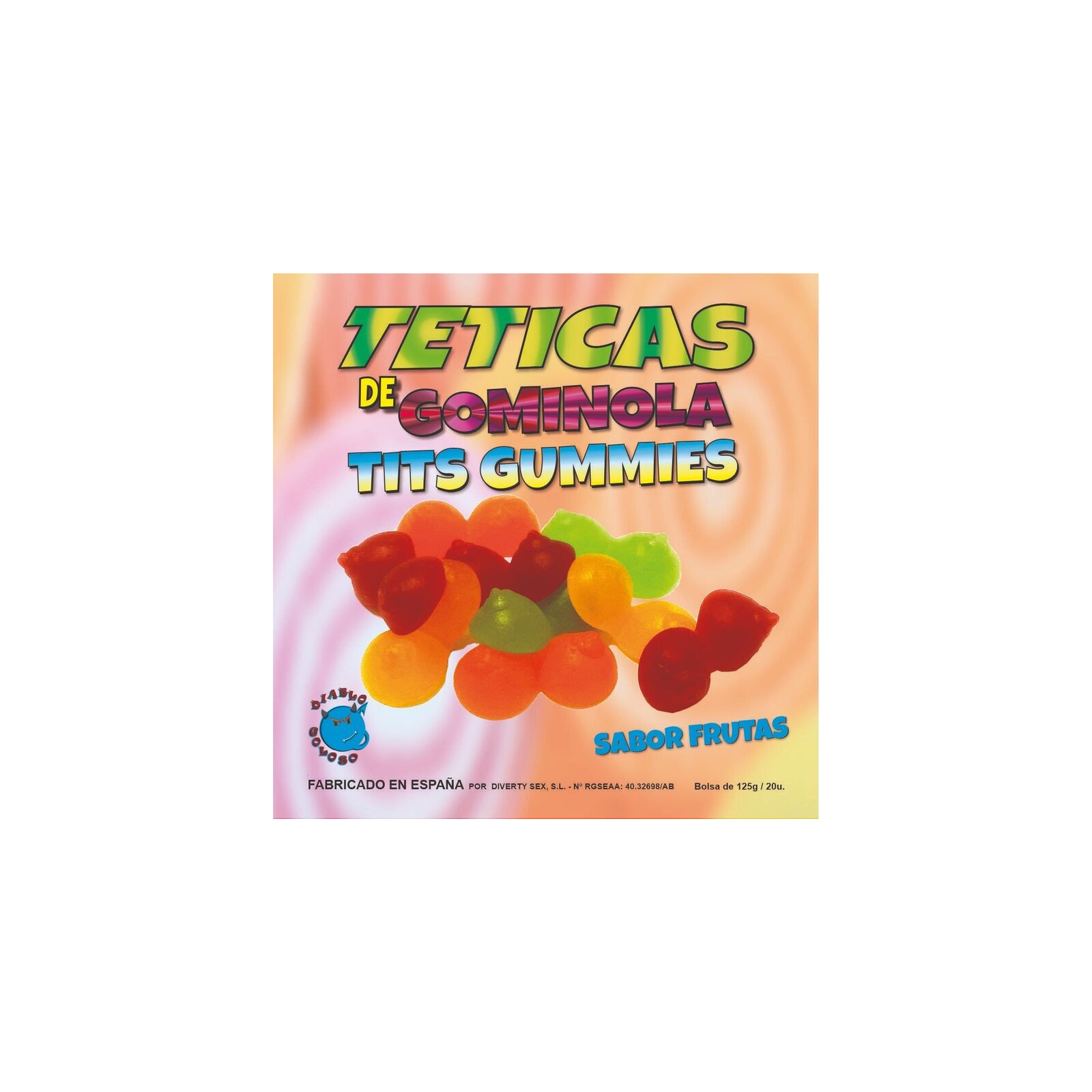 Caramelos Dulces con Forma de Tetas para Fiestas Caramelos Dulces con Forma de Tetas para Fiestas