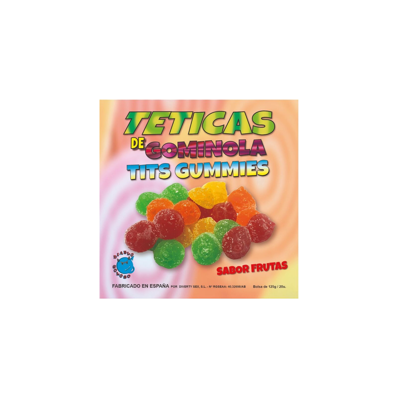 Gominolas Teticas Surtidas - Delicias Divertidas Gominolas Teticas Surtidas - Delicias Divertidas