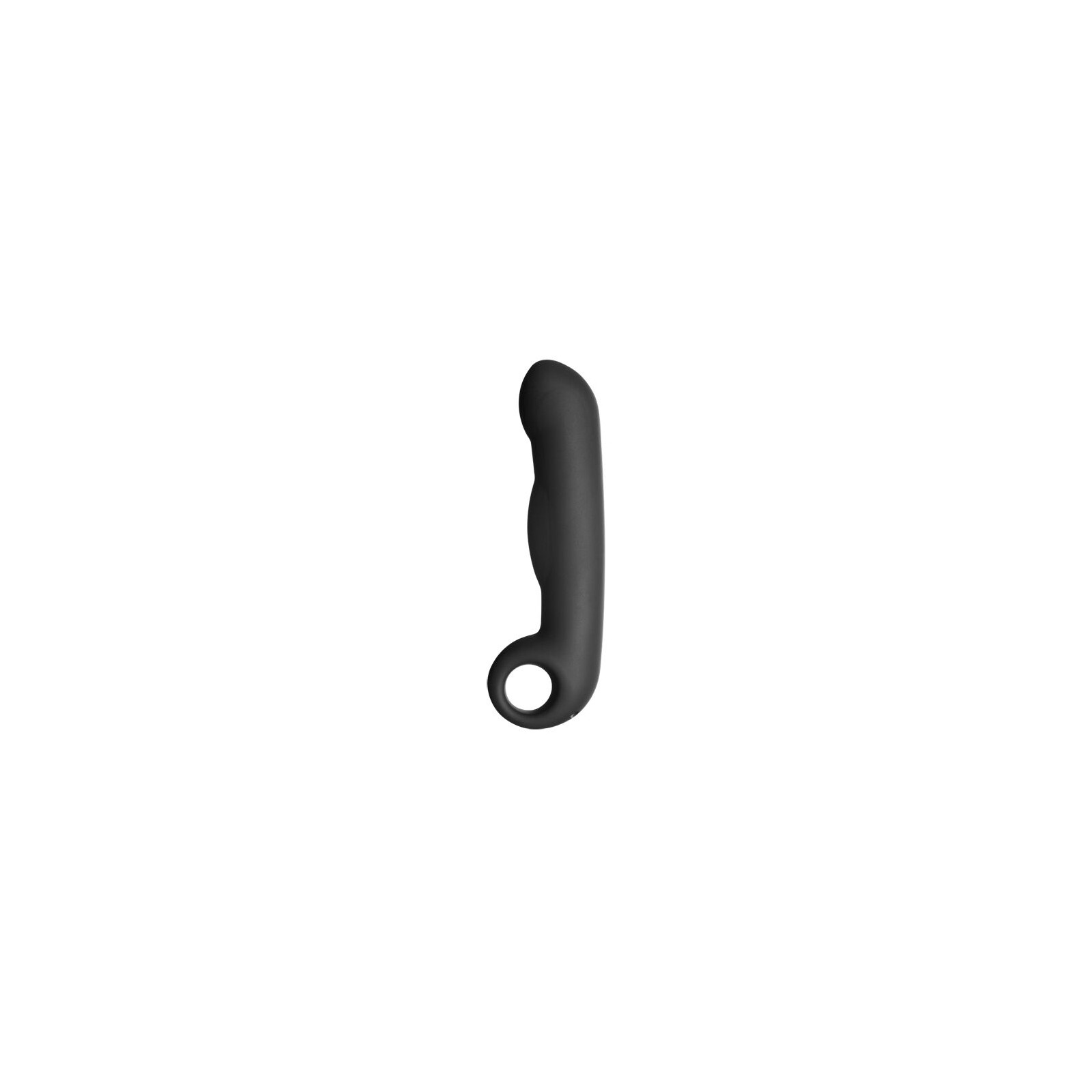 Dildo de Silicona Negro Ovid - Estimulación Punto G & Próstata Dildo de Silicona Negro Ovid - Estimulación Punto G & Próstata