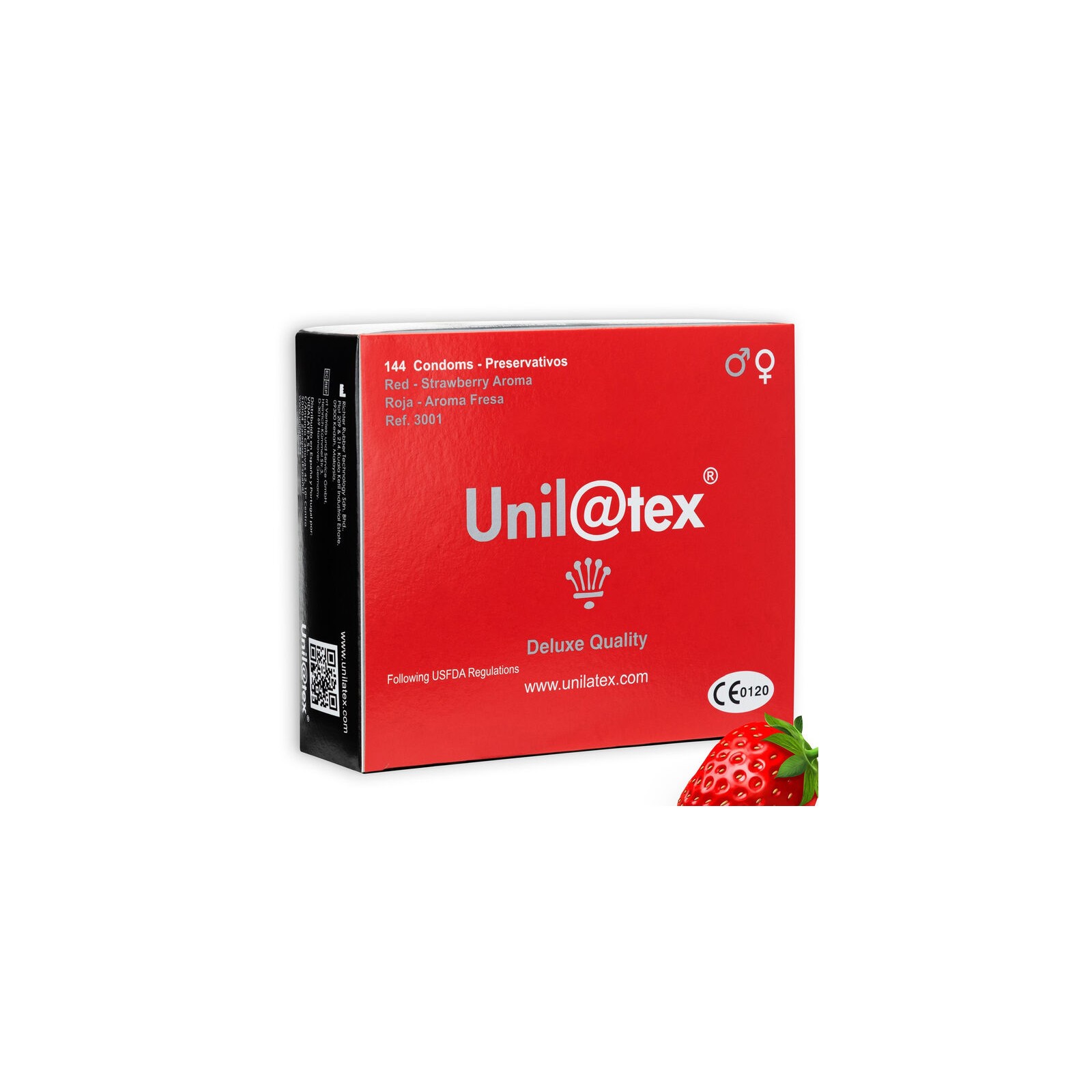 Preservativos Rojos/Fresa 144 Uds | Protección de Calidad Preservativos Rojos/Fresa 144 Uds | Protección de Calidad