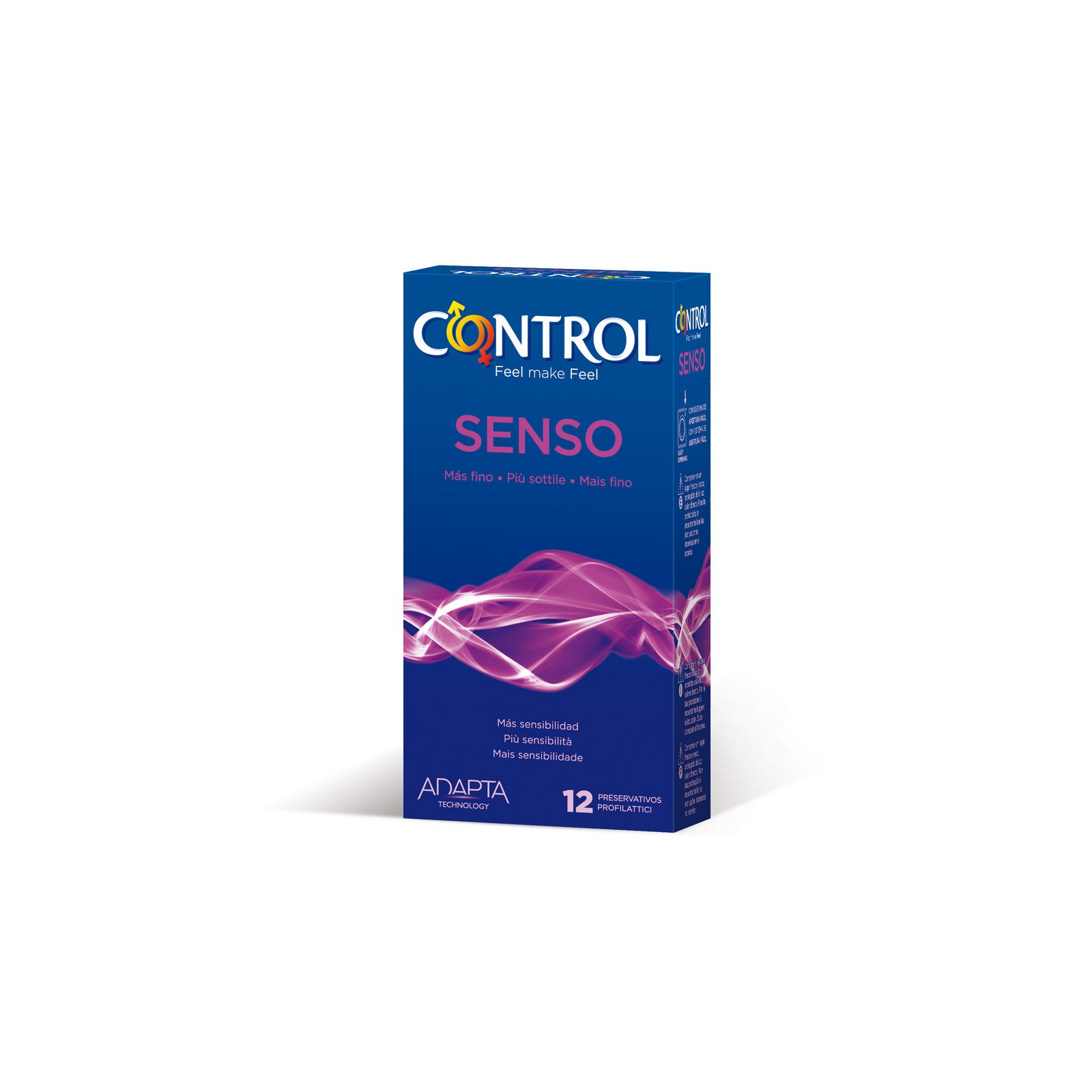 Control Adapta Senso Preservativos 12 Unidades Control Adapta Senso Preservativos 12 Unidades