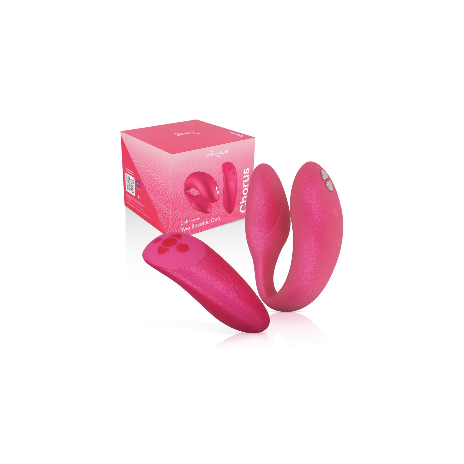 Chorus Vibrador Para Parejas Con Control Squeeze Rosa Chorus Vibrador Para Parejas Con Control Squeeze Rosa