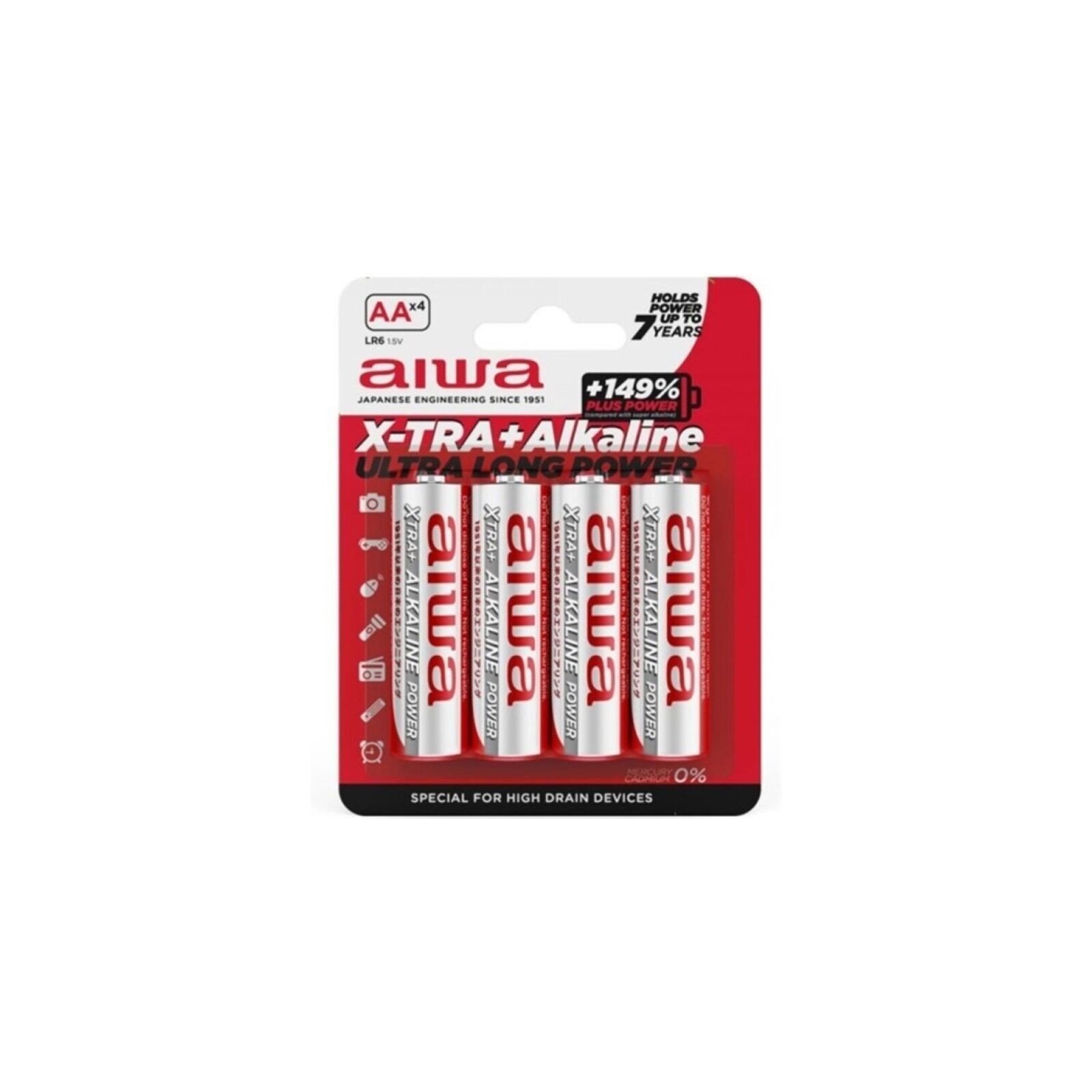 X-tra Pila Alcalina AA - Energía Confiable para Electrónicos X-tra Pila Alcalina AA - Energía Confiable para Electrónicos