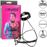 Euphoria Multi Chain Neck Harness - Chic Fetish Wear
