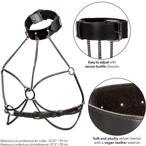 Euphoria Multi Chain Neck Harness - Chic Fetish Wear