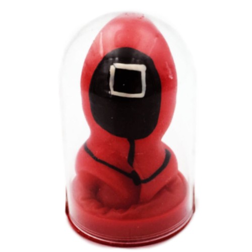 Square Hand-Painted Condom Unique Gift