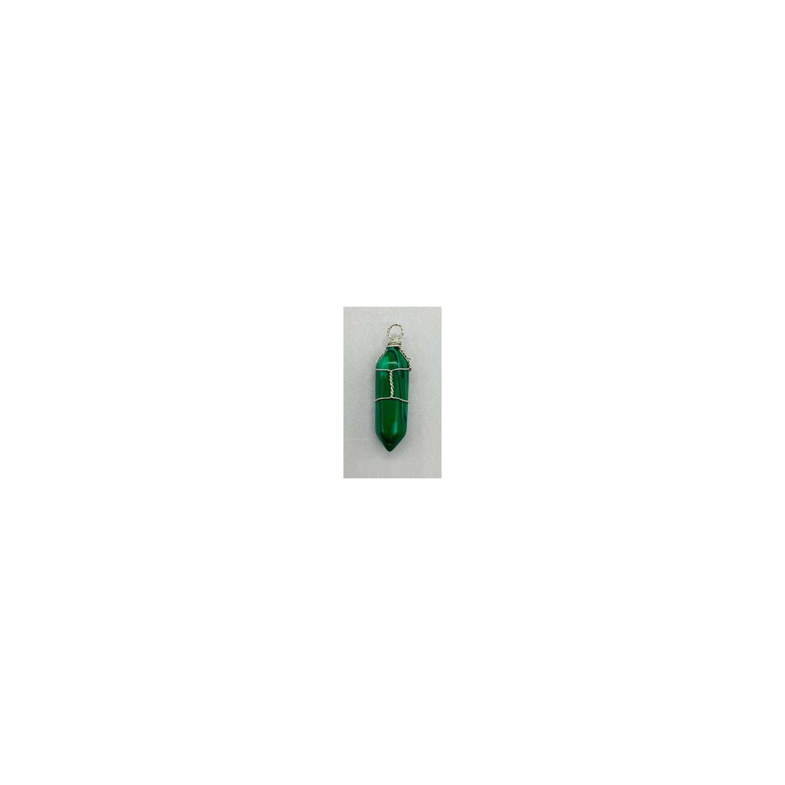 Wire Wrapped Malachite Points for Love and Power Wire Wrapped Malachite Points for Love and Power