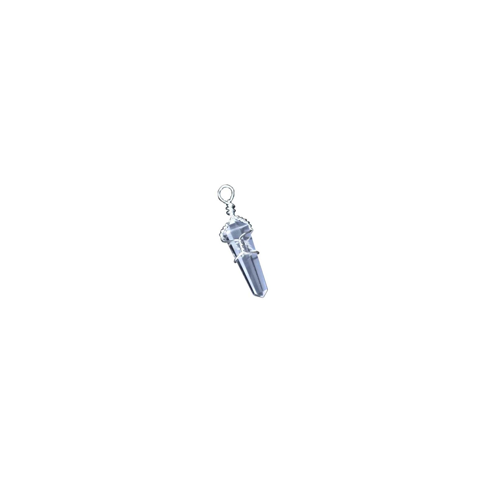 Set of 5 Wire Wrapped Clear Quartz Points Set of 5 Wire Wrapped Clear Quartz Points