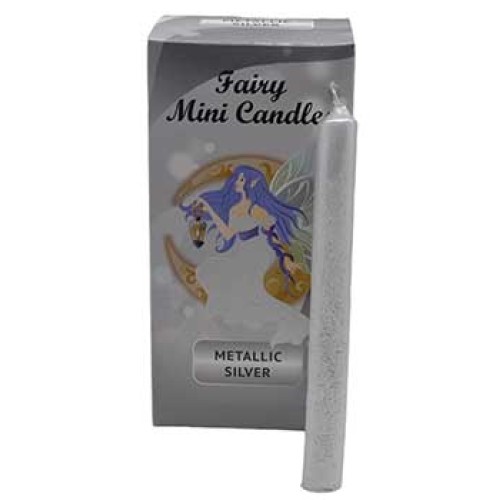 Velas de Tono Plateado
