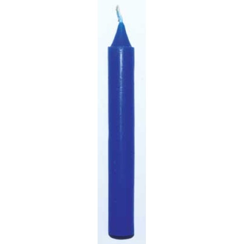 Vela Azul de 6\" para el Hogar