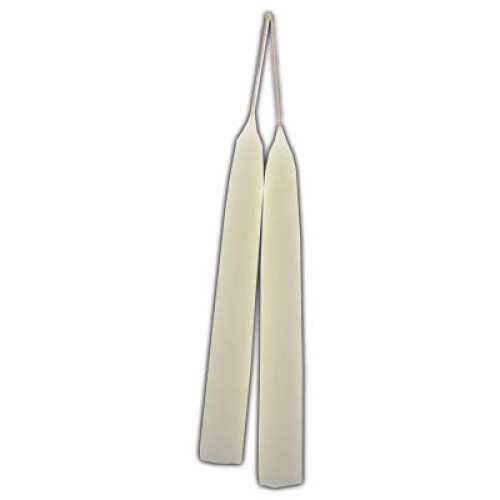 Velas Espiralidas Blancas de 7\" para Rituales y Celebraciones