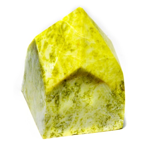 Yellow Jade Polished Point for Confidence