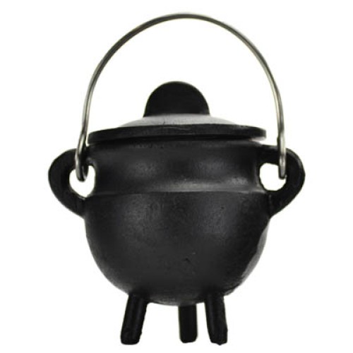 Plain Cast Iron Cauldron for Rituals