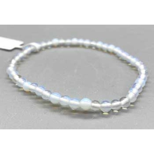 Pulsera de Opalite de 4mm para Sanación