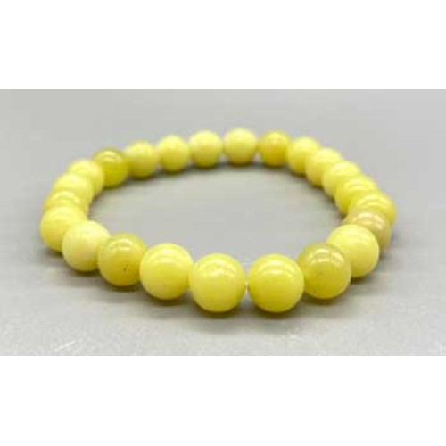 Pulsera de Jade Mantequilla para Serenidad
