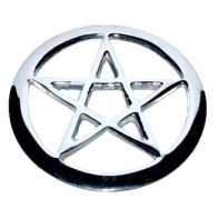 2 3/4" Pentagram Altar Tile for Rituals