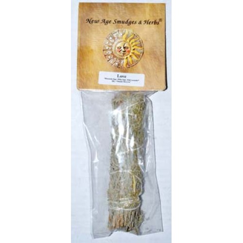 4" Love Smudge Stick for Cleansing