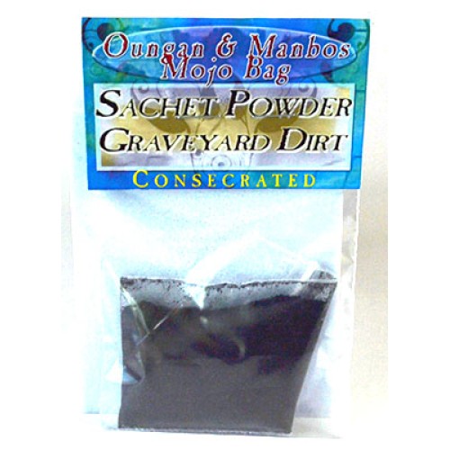 Sachet de Polvo de Tierra Consagrada 0.5oz para Usos Rituales