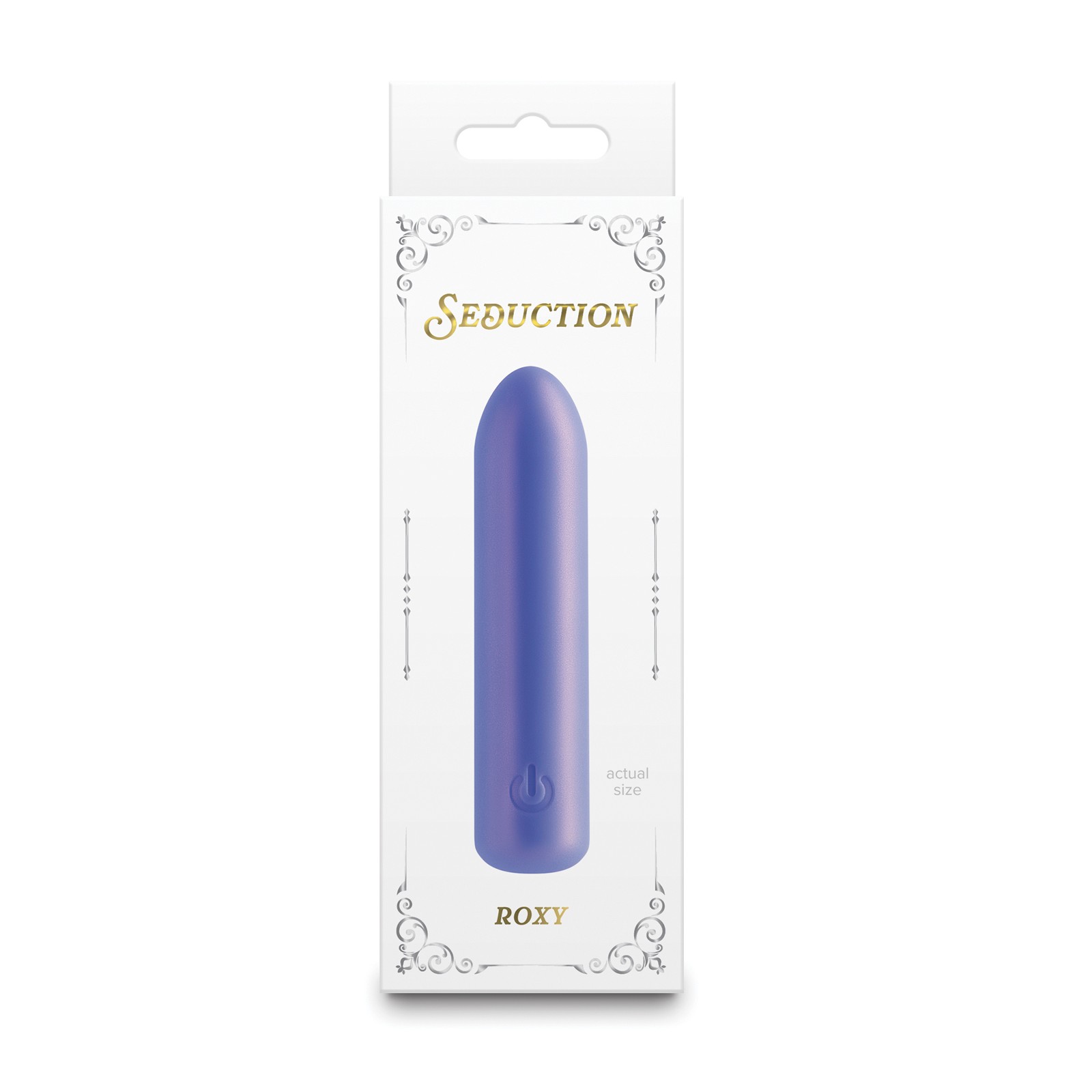 Mini Vibrador Seduction Roxy Azul Metálico Mini Vibrador Seduction Roxy Azul Metálico