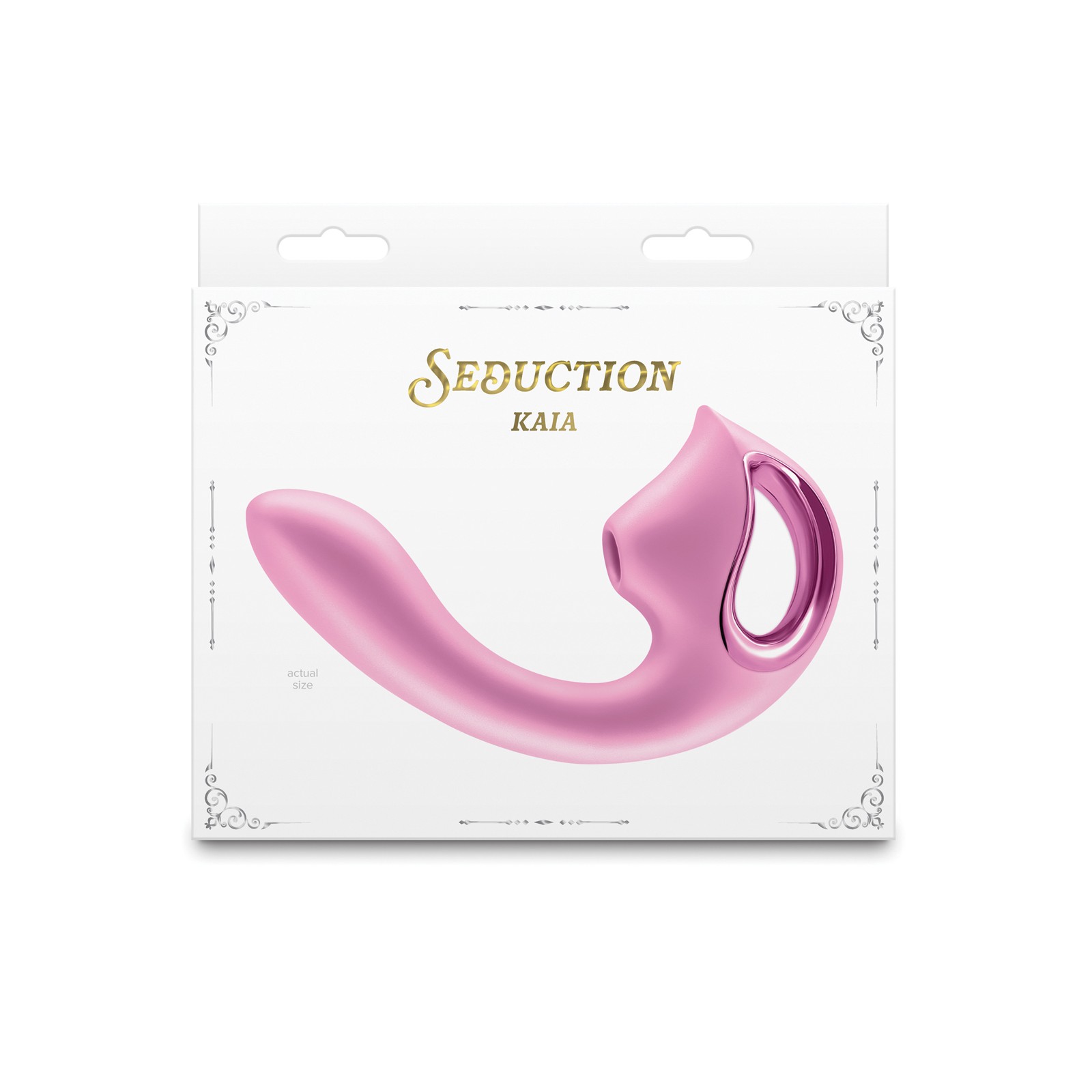 Seduction Kaia Vibrator - Metallic Pink Seduction Kaia Vibrator - Metallic Pink