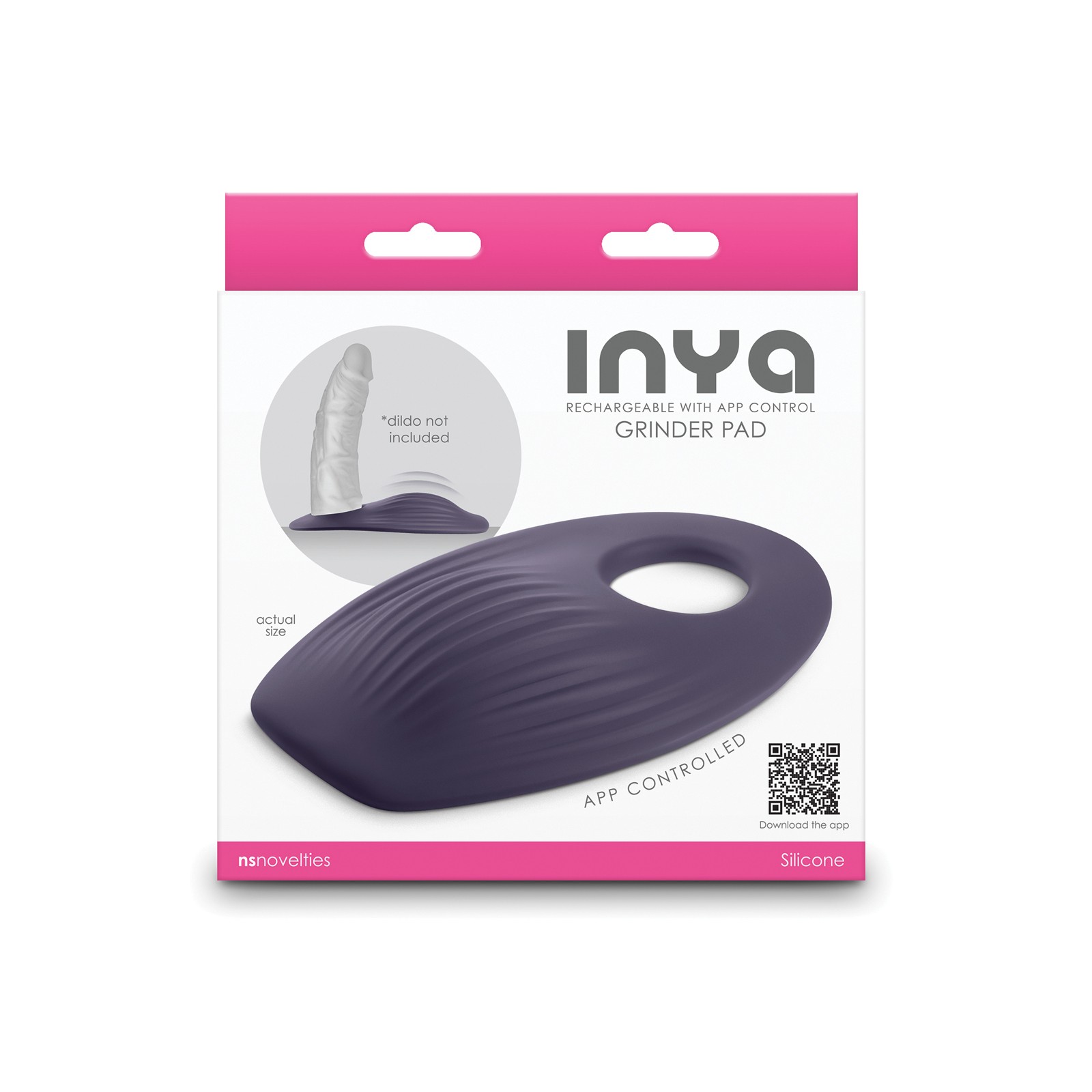INYA Grinder Hands-Free Vibrator Gray INYA Grinder Hands-Free Vibrator Gray