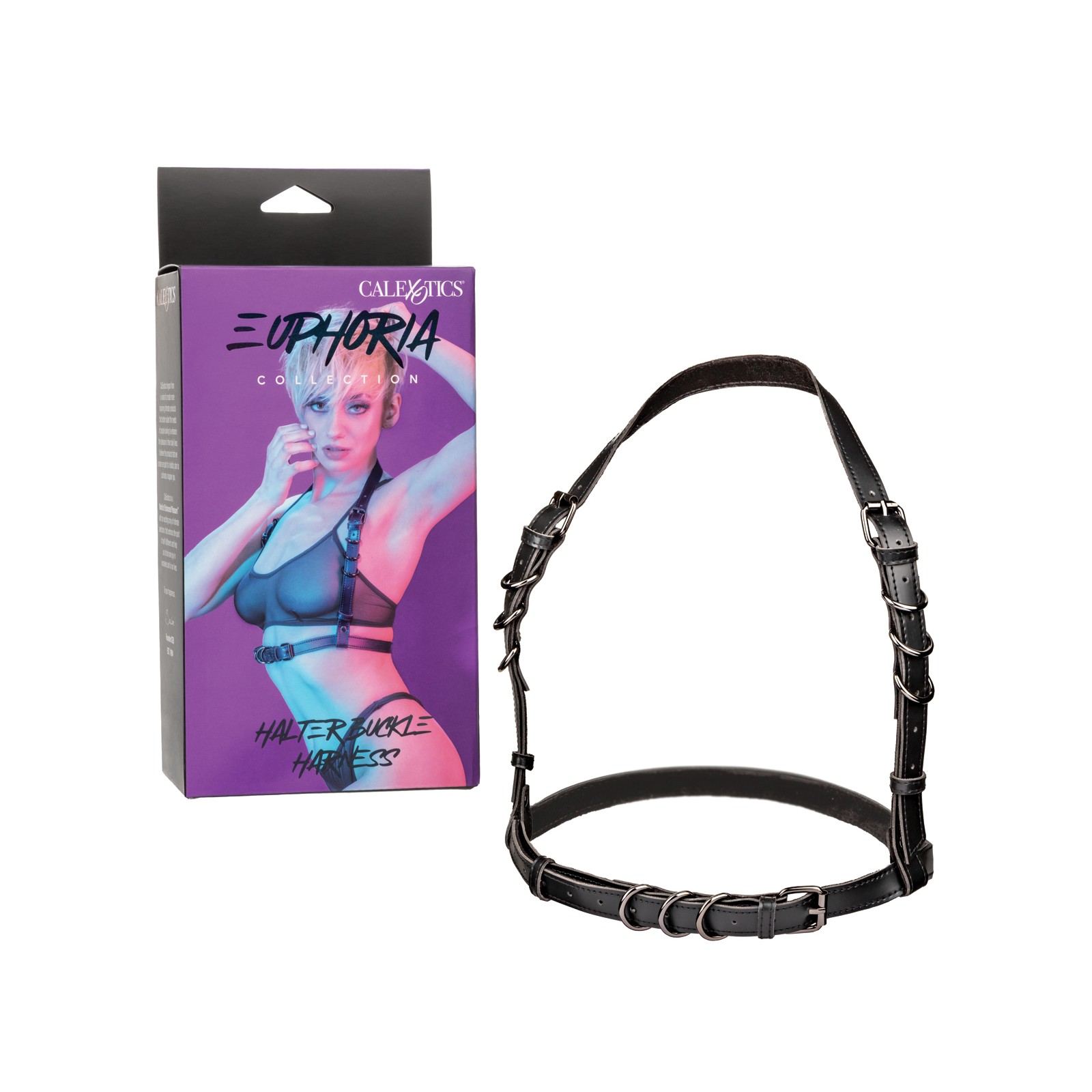 Euphoria Collection Halter Buckle Harness - Stylish Accessory Euphoria Collection Halter Buckle Harness - Stylish Accessory