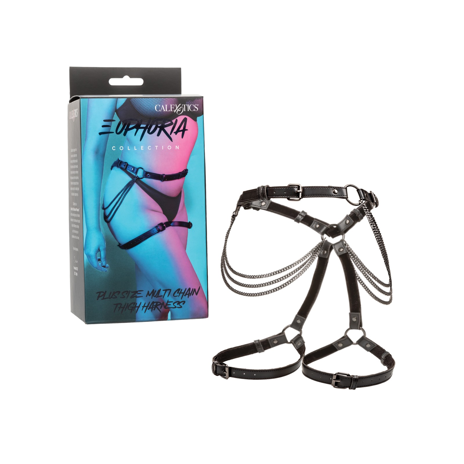 Arnés de Muslo de Cadenas Múltiples Plus Size Euphoria Arnés de Muslo de Cadenas Múltiples Plus Size Euphoria