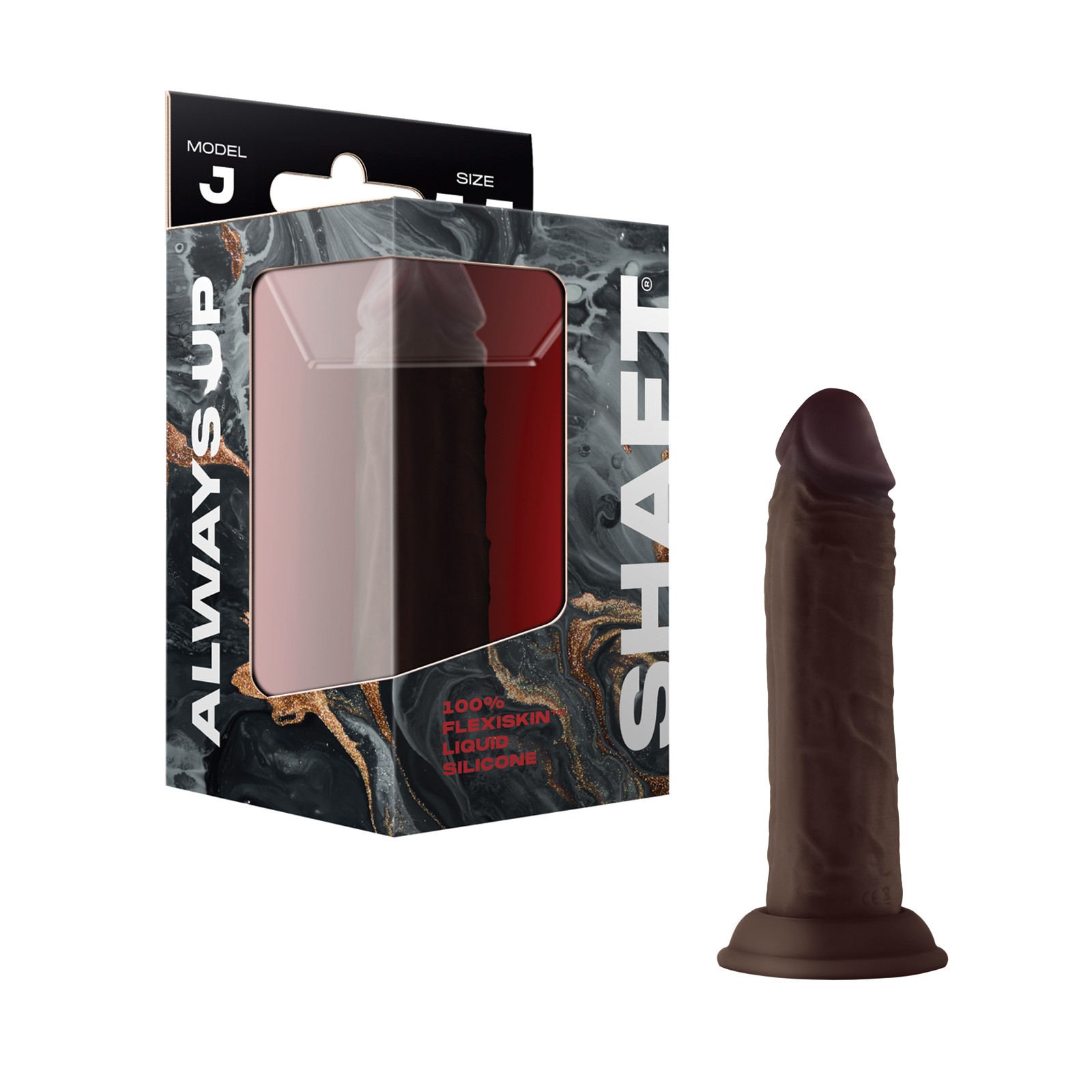 Pene de Silicona Líquida Flexskin Modelo J para Placer Realista Pene de Silicona Líquida Flexskin Modelo J para Placer Realista