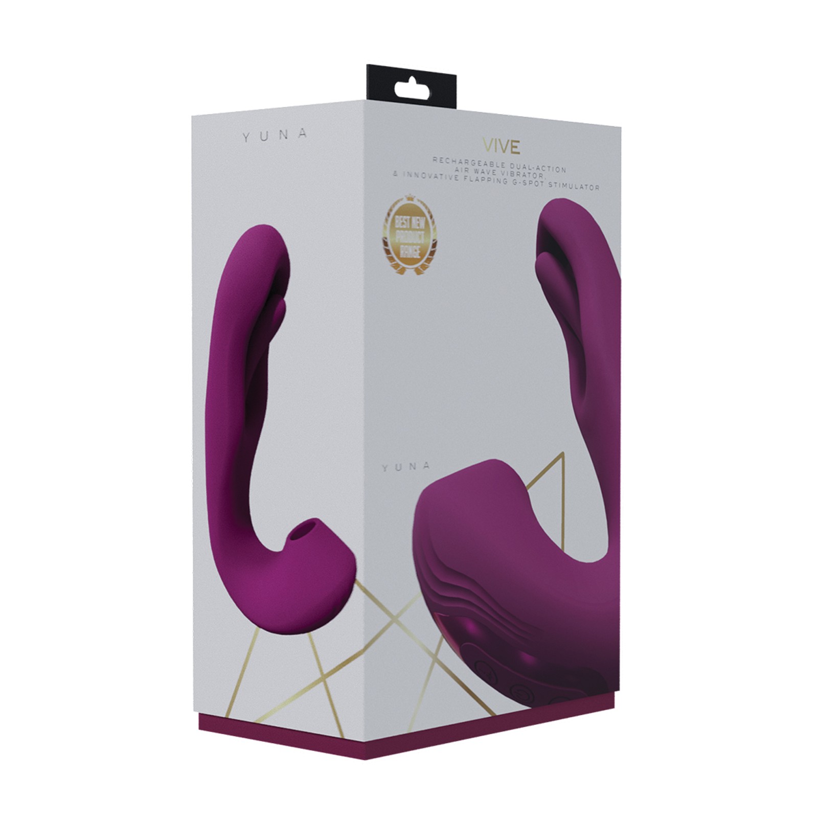 Vibrador de Doble Acción Shots Vive Yuna - Rosa Vibrador de Doble Acción Shots Vive Yuna - Rosa