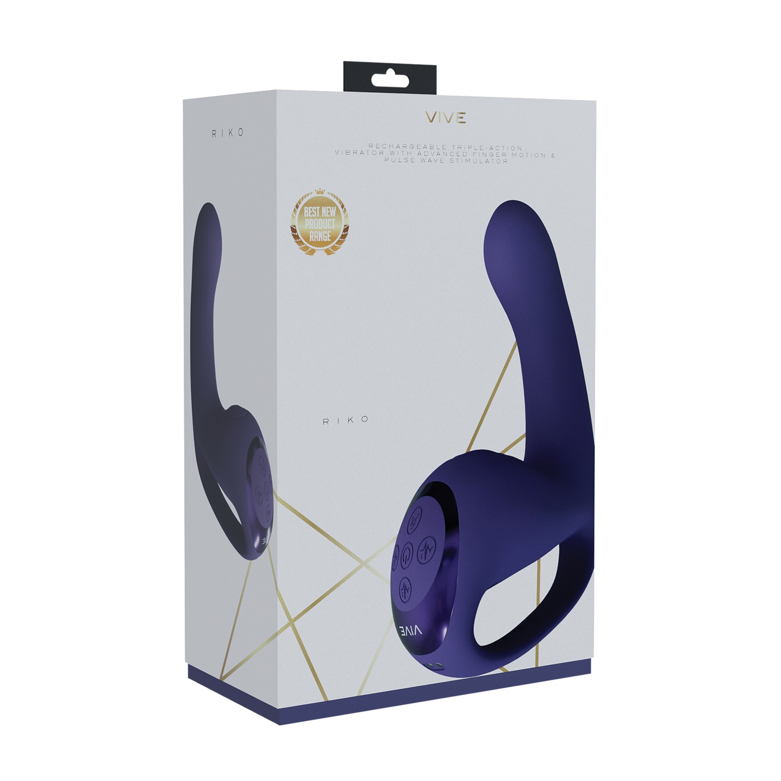 Vibrador VIVE058 RIKO con Opciones de Placer Ilimitadas Vibrador VIVE058 RIKO con Opciones de Placer Ilimitadas