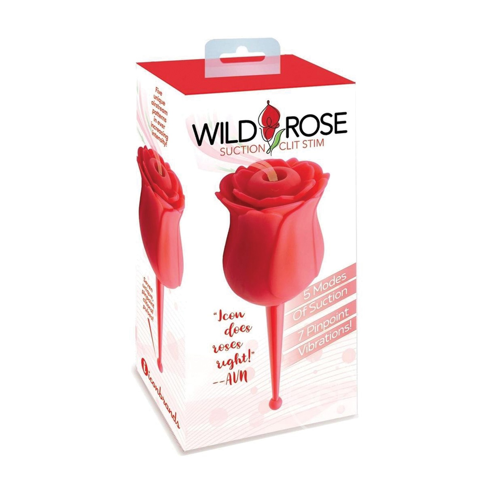 Vibrador Wild Rose Le Pointe - Placer Rojo Vibrador Wild Rose Le Pointe - Placer Rojo