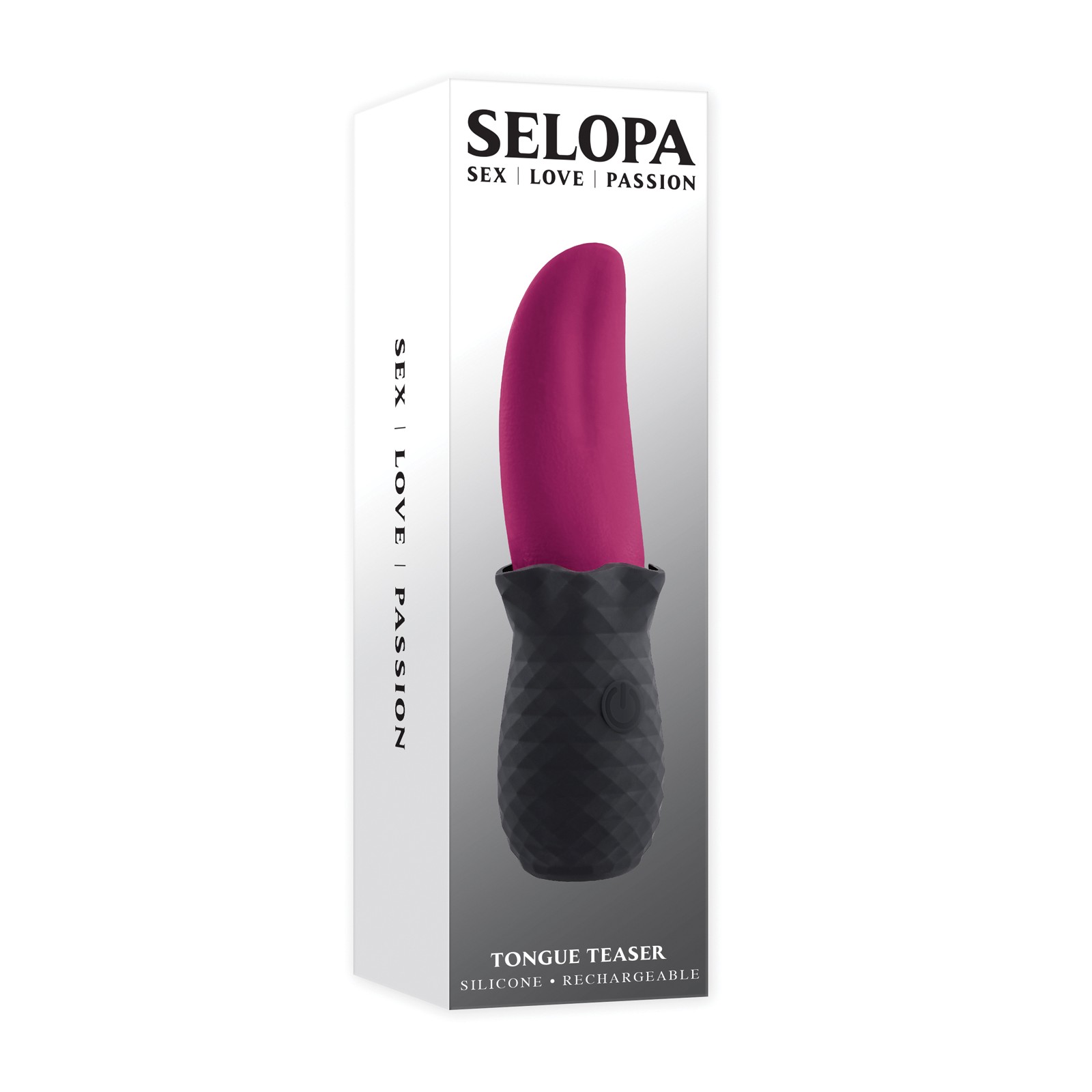 Vibrador Selopa Lengua Teaser Rosa Negro Vibrador Selopa Lengua Teaser Rosa Negro