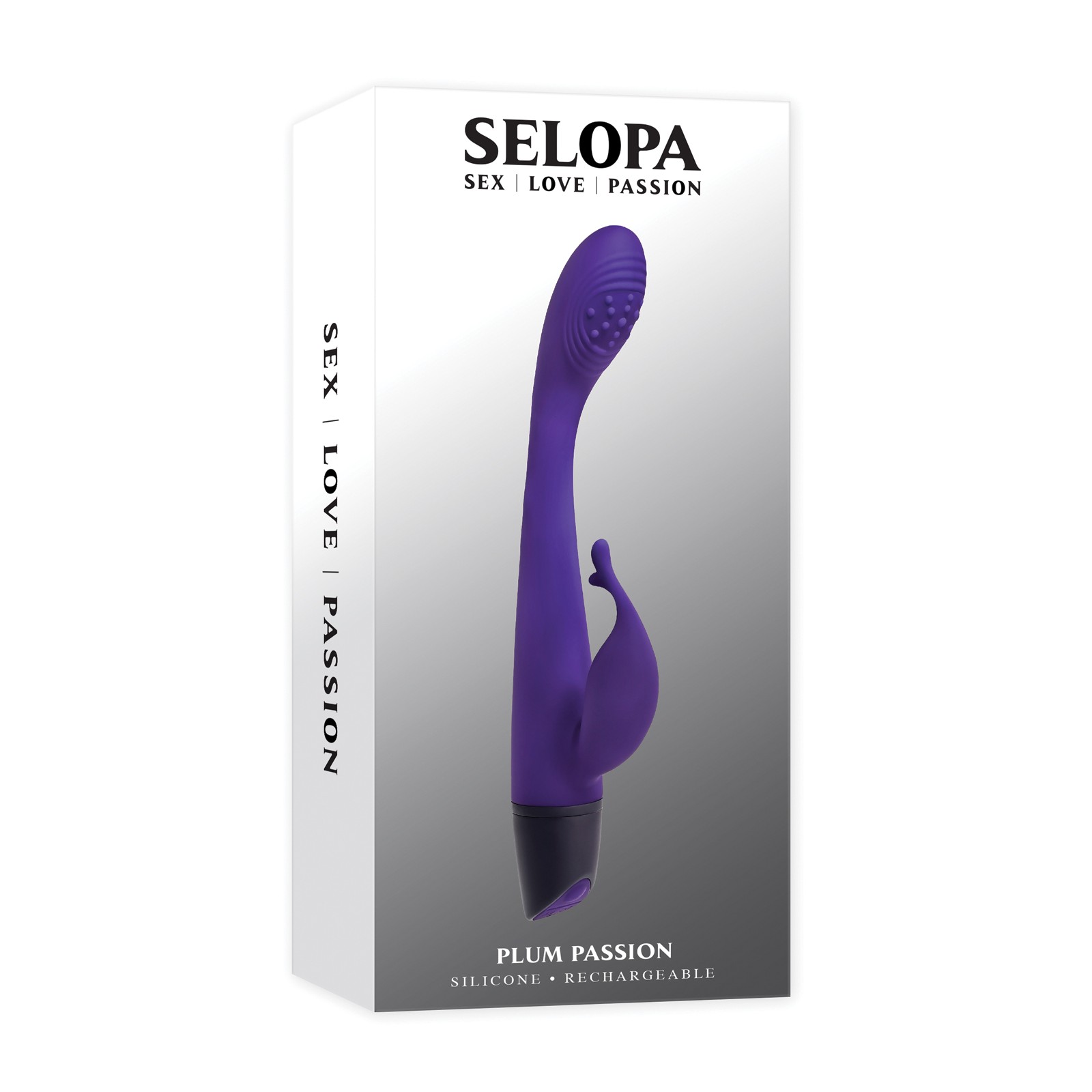 Selopa Plum Passion Dual Motor Toy - Purple Selopa Plum Passion Dual Motor Toy - Purple